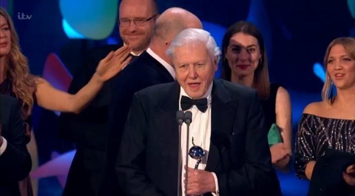 Sir David Attenborough as 'Blue Planet' picks up the Impact NTA