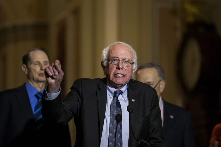 Sen. Bernie Sanders (I-Vt.) relished making his case that the United States should follow other countries that treat health care as a right.