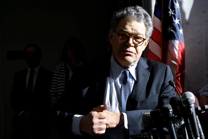 Former Senator Al Franken, a vocal supporter of women's rights, is also accused of violating them.