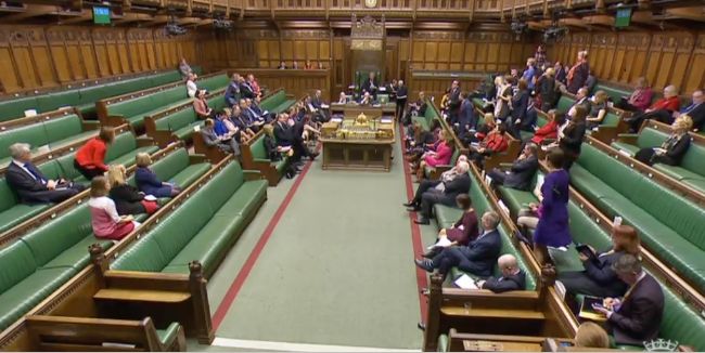 Only one male MP spoke during the debate