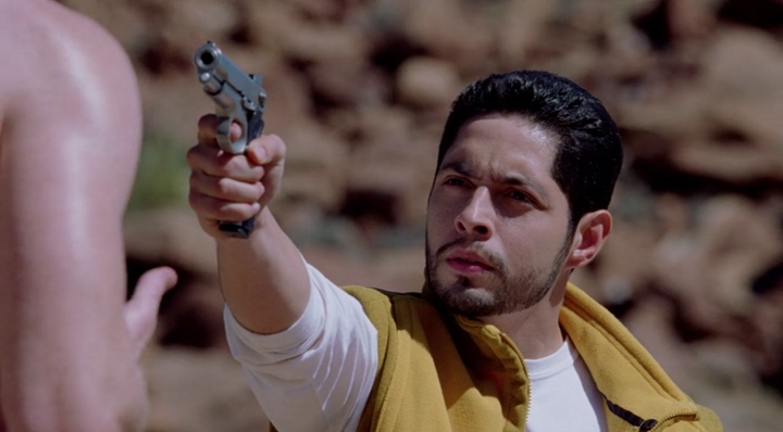 Krazy-8 threatens to kill Walt. 