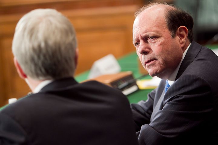 Eugene Ludwig, founder of Promontory Financial Group, at a Senate Banking Subcommittee on Financial Institutions hearing in 2011.