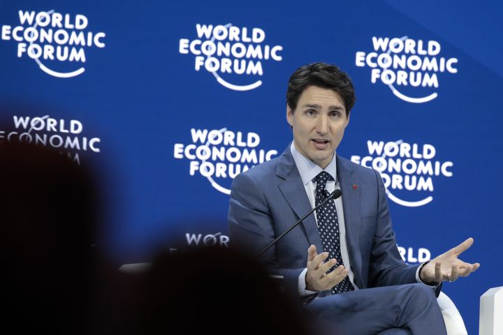Canadian Prime Minister Justin Trudeau didn't hold back at Davos.