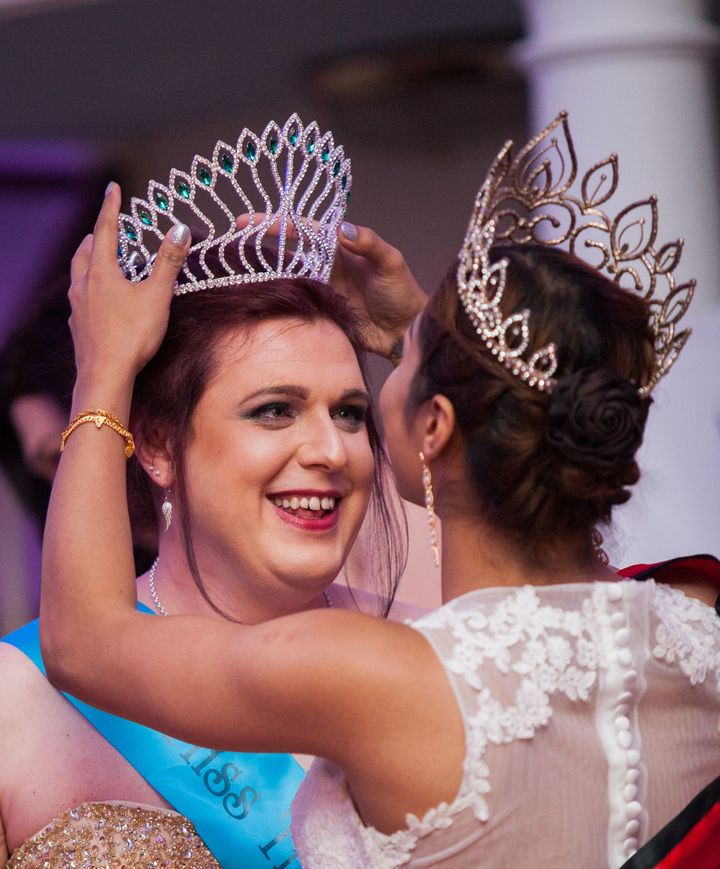 The moment I was crowned Miss Transgender UK 2017/18