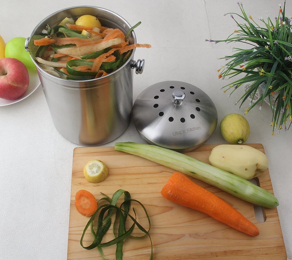 14 Stylish Compost Bins That'll Look Right At Home In Your Kitchen