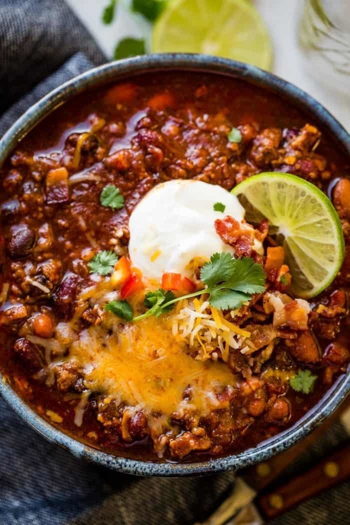 Instant Pot Ground Beef Burrito Bowls - Oh Sweet Basil