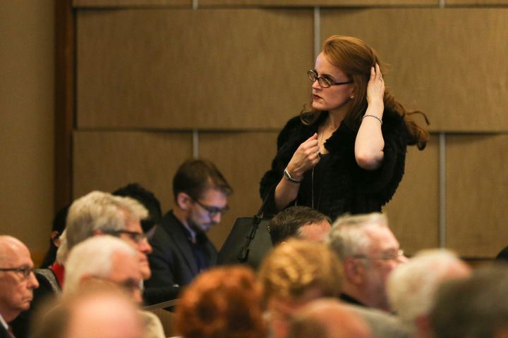 Billionaire Rebekah Mercer attends the 12th International Conference on Climate Change hosted by The Heartland Institute on March 23, 2017 in Washington, D.C.