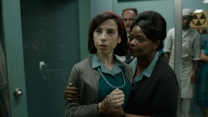 Sally Hawkins and Octavia Spencer in 'Shape Of Water' 