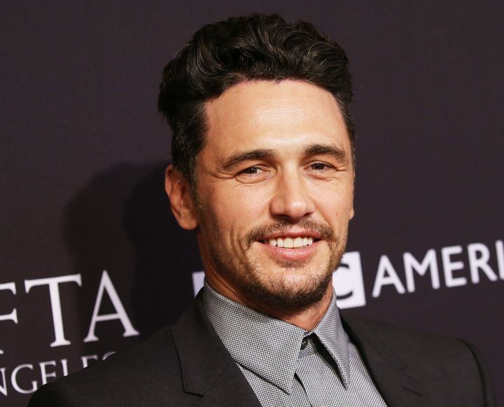 James Franco, seen here on Jan. 6, was digitally removed from the cover of Vanity Fair's 2018 Hollywood issue.