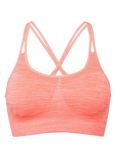 F&F Active Strappy Seamfree Light Impact Sports Bra, £8.