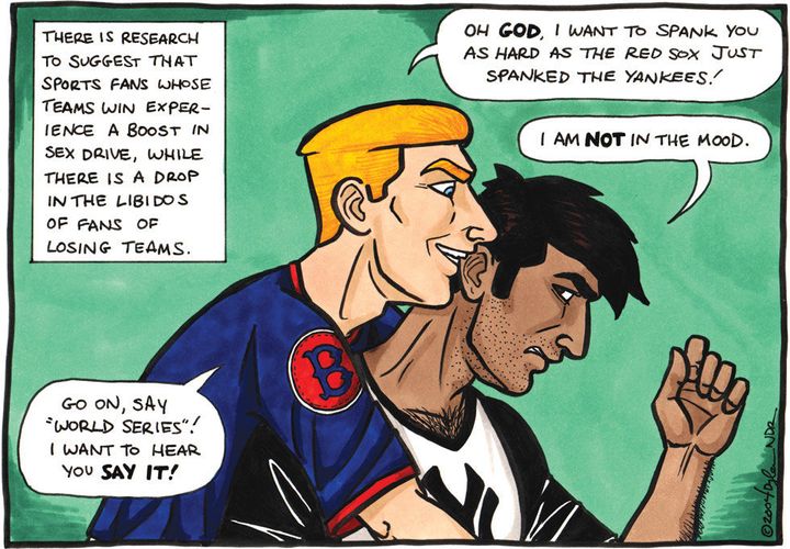 This Beautiful Book Of Cartoons Looks At Sports From A Gay Angle Huffpost