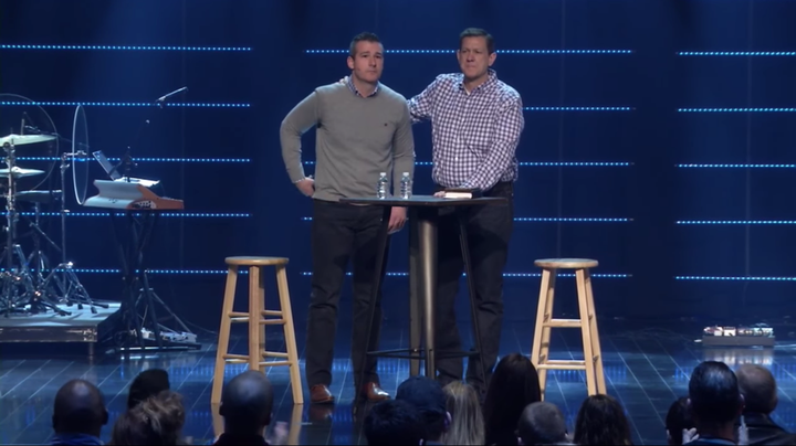 The congregation at Highpoint Church gave pastor Andy Savage a standing ovation after he confessed to a "sexual incident" with a member of the church where he worked in 1998.