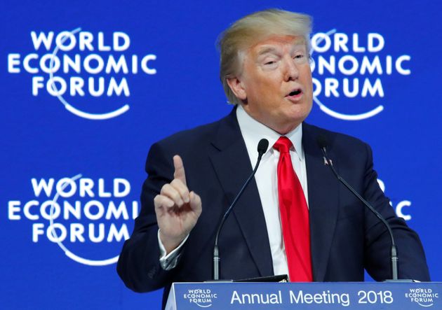 US-Präsident Donald Trump in Davos