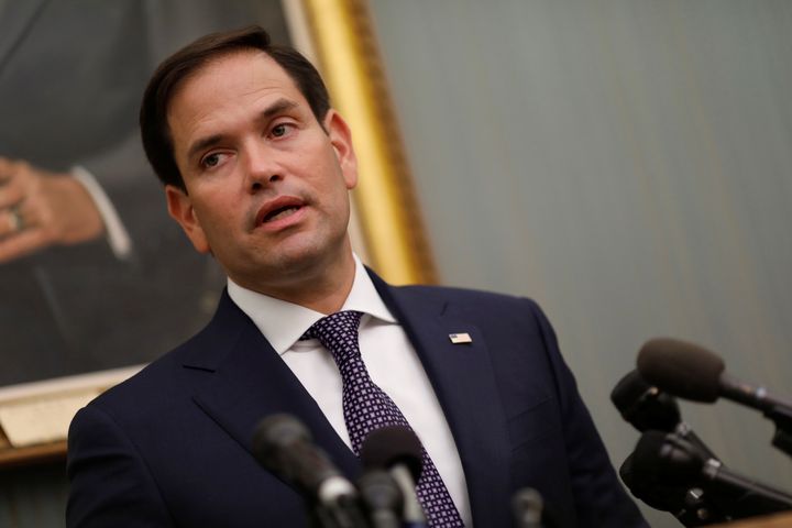 Sen. Marco Rubio said he first learned about the allegations on Friday afternoon.