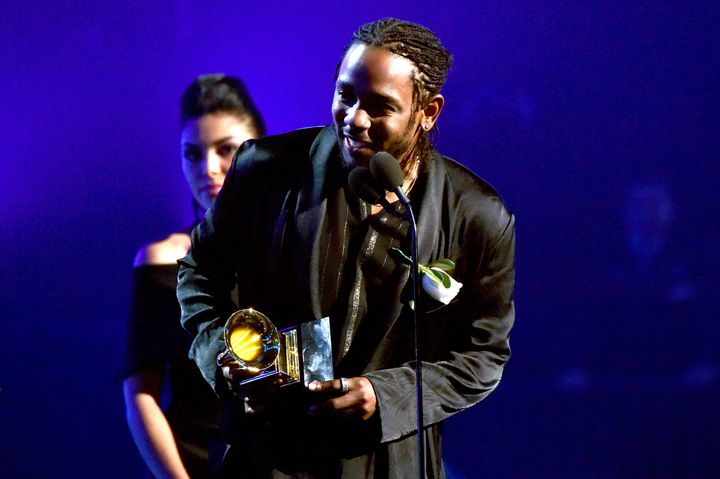 Kendrick Lamar at the Grammys