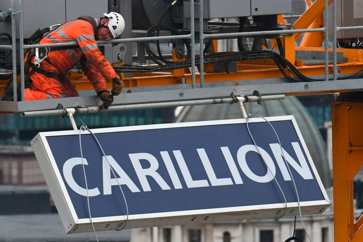 The accountancy watchdog is looking into how KPMG handled Carillion's audits