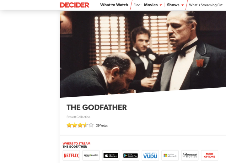 Decider  Where To Stream Movies & Shows on Netflix, Hulu