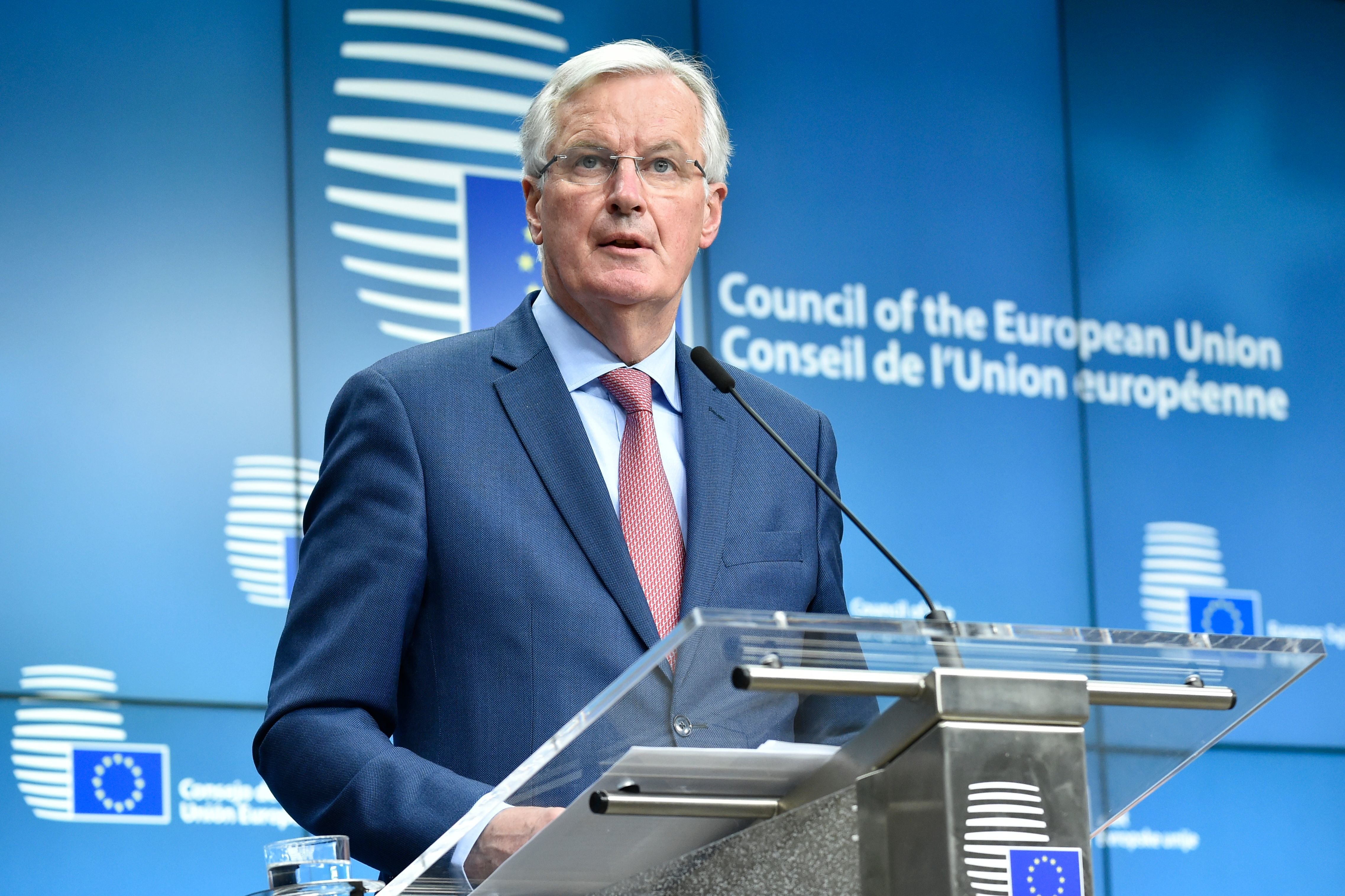 The EU’s chief Brexit negotiator Michel Barnier effectively said Brext won't happen until 2020.