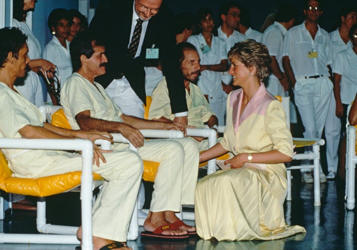 Princess Diana's charity work made a big difference in raising awareness and changing attitudes around AIDS. 