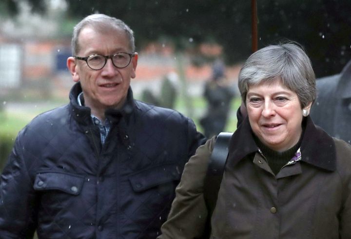 Philip May and the Prime Minister