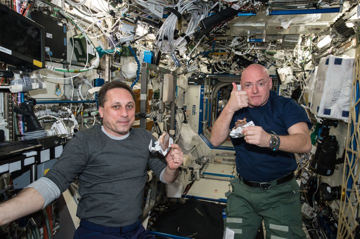Suddenly, the food on the International Space Station doesn't seem so bad.