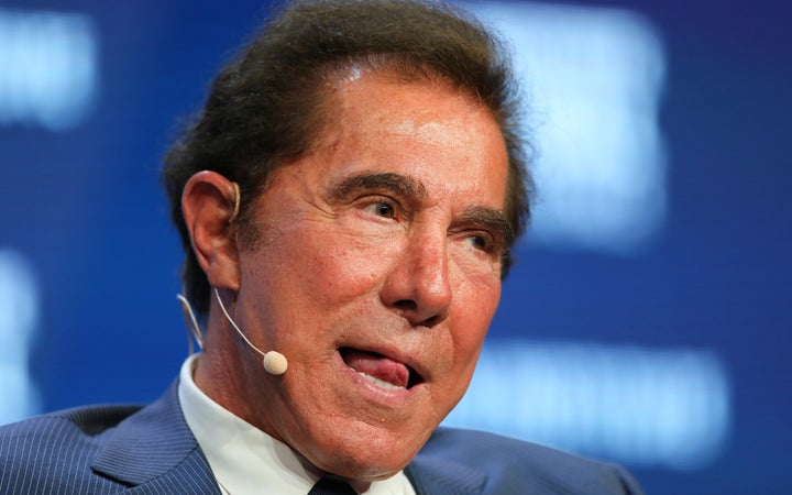 Steve Wynn has stepped down as finance chairman of the Republican National Committee, but the party still plans to keep