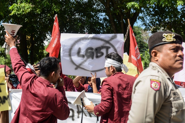 Indonesia’s LGBTQ community has drawn increasing hostility in recent years.