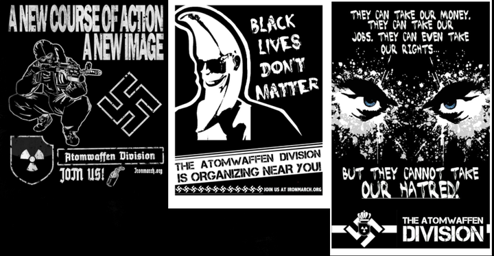 More propaganda from the Atomwaffen site. 