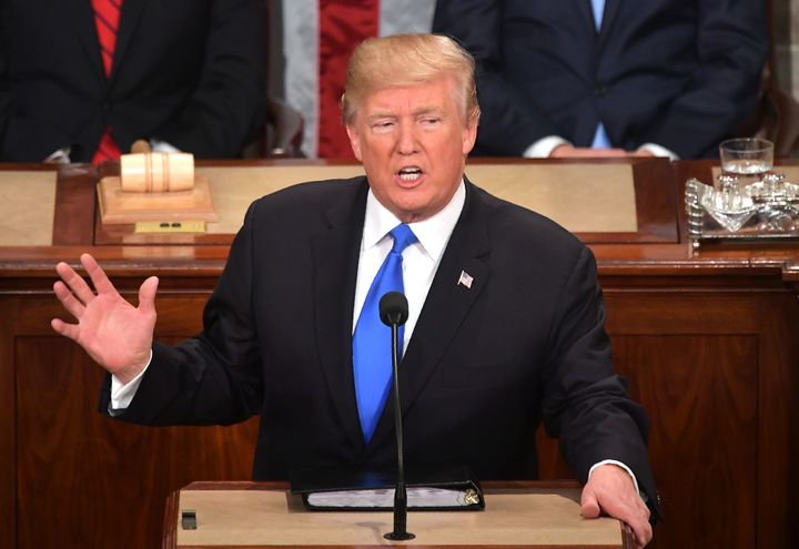In his first State of the Union address, President Donald Trump downplayed or didn't mention many of his administration's policies.