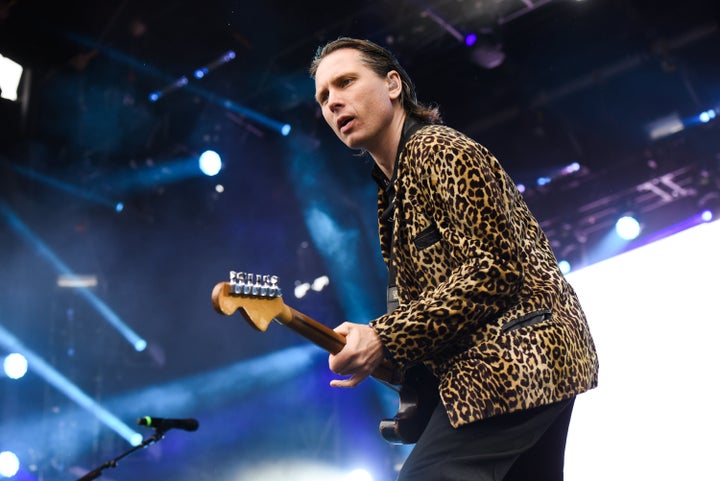 Alex Kapranos performs with Franz Ferdinand during the Governors Ball Music Festival on June 4, 2017, in New York.