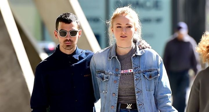 Joe Jonas and fiancée Sophie Turner don’t let their height difference bother them. 