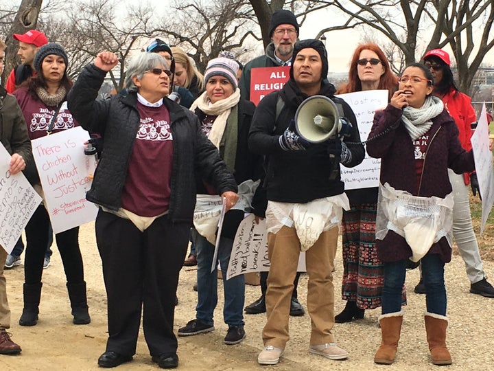 Poultry workers protested outside of the USDA's offices recently to decry the hazardous conditions they say they face in plants. Some wore diapers to signify the relentless conditions, and how they often don't even have enough time to go to the bathroom.