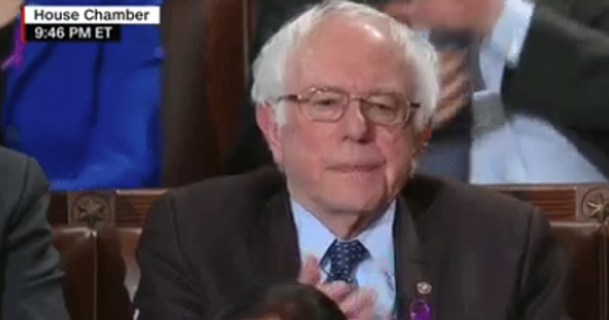 Bernie Sanders Slow-Clapping Donald Trump Is Your New Favorite Meme ...