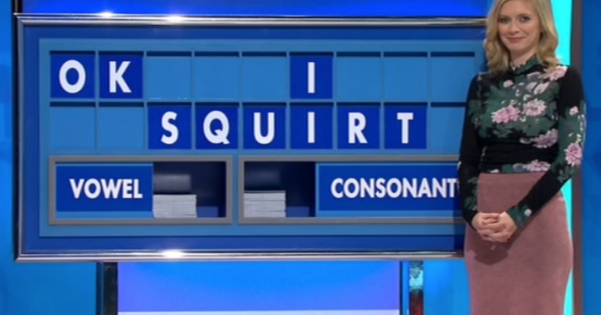'Countdown' Rachel Riley Stifles A Giggle After Spelling Out 'OK I Squirt' HuffPost UK