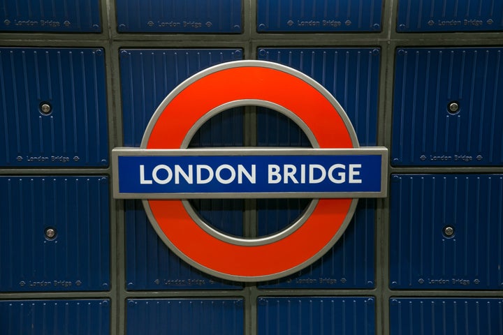 The attack occurred at London Bridge underground station on Friday morning (file picture)