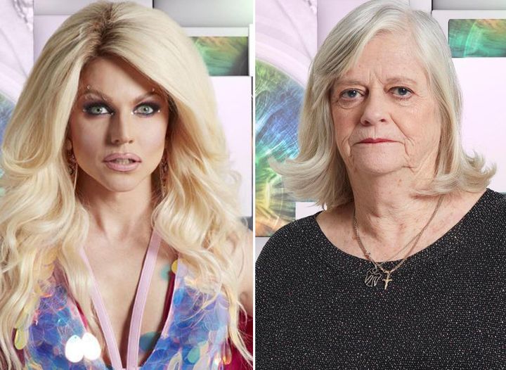 Courtney Act and Ann Widdecombe