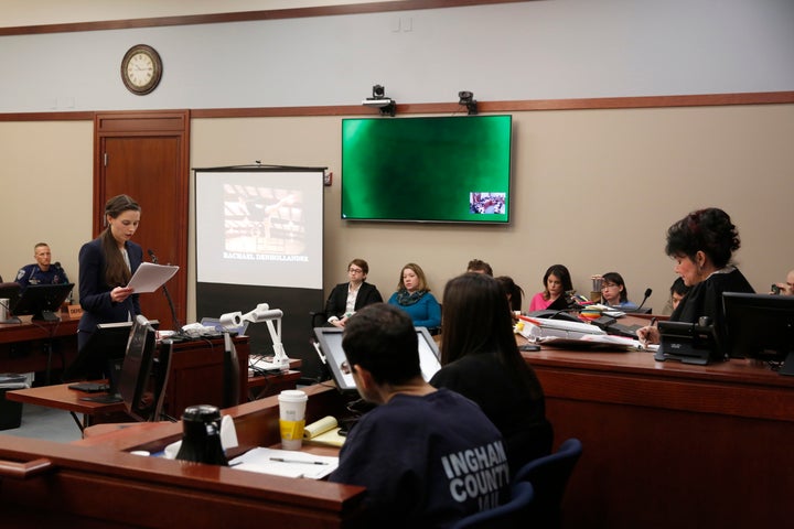 Rachael Denhollander first came forward with public accusations against Nassar in 2016.