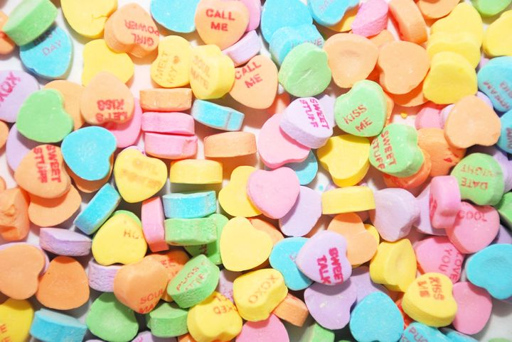 Conversation hearts are in many ways a symbol of Valentine's Day.