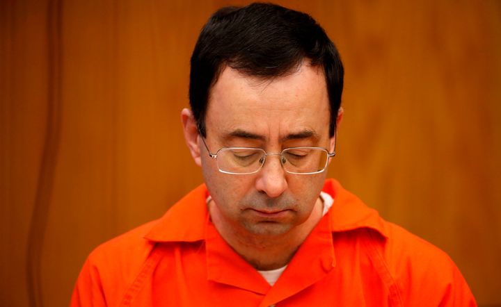 Larry Nassar in court for his second sentence hearing on Jan. 31, 2018. 