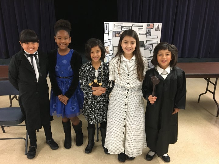 Dow said some of Alexandra's friends dressed up as Supreme Court Justice Sonia Sotomayor, Malala, Frida Kahlo, Mother Teresa, Alexander Hamilton, Rosa Parks, Martin Luther King Jr. and Harriet Tubman.