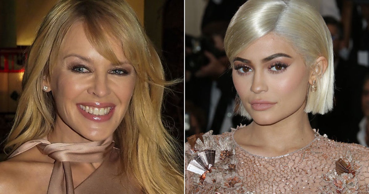 Kylie Minogue Denies Calling Kylie Jenner A Secondary Reality Tv Personality Insisting Trademark Lawsuit Was Nothing Personal Huffpost Uk