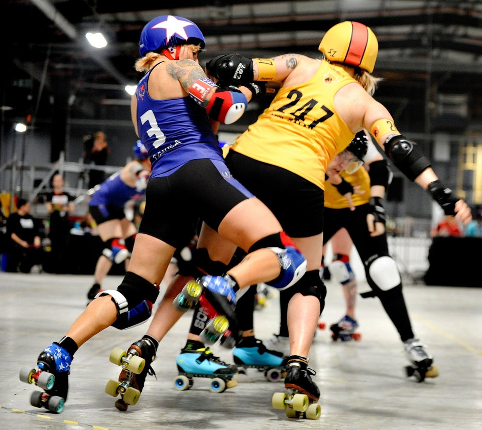 America Wins Its Third Roller Derby World Cup In A Row HuffPost UK