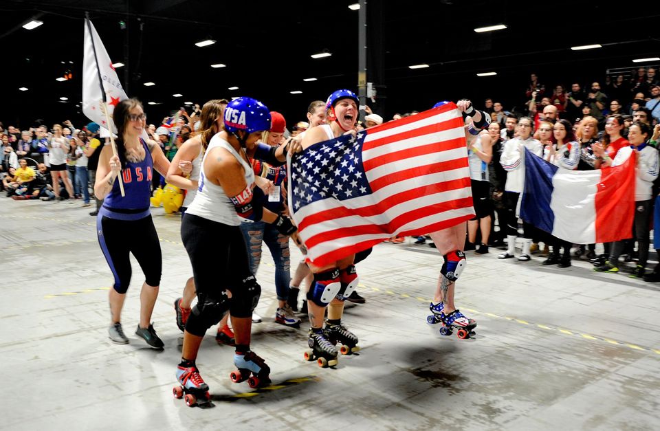 America Wins Its Third Roller Derby World Cup In A Row HuffPost UK