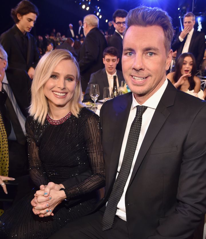 Kristen Bell recalled how Dax Shepard stepped up to care for her health.