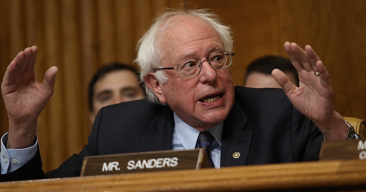 Bernie Sanders Wants Congress To Treat Big Pharma Like Big Tobacco ...