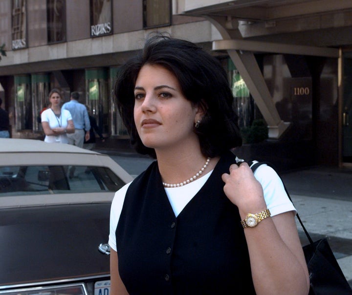 Former White House intern and anti-bullying activist Monica Lewinsky in 2003.