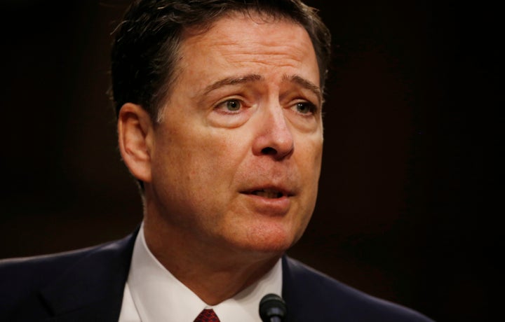 Former FBI Director James Comey.