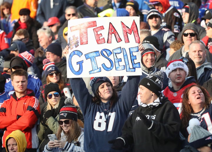 Patriots quarterback Tom Brady still has Gisele.