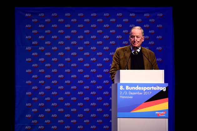 AfD-Chef Alexander Gauland beim Parteitag in Hannover