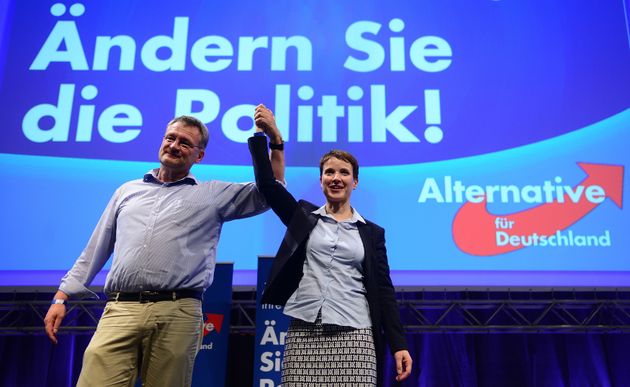 Die neuen AfD-Sprecher: Jörg Meuthen und Frauke Petry
